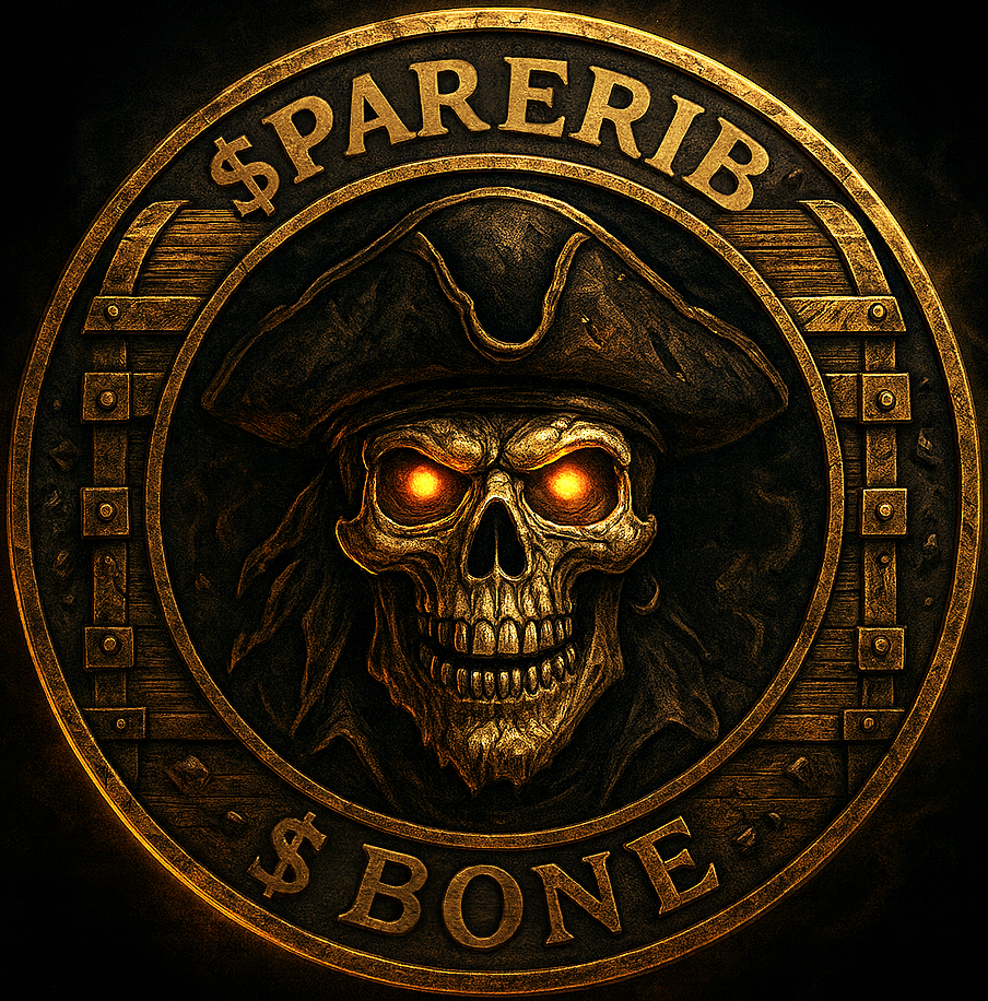 $PARERIBS Official Coin - Captain Skellybeard